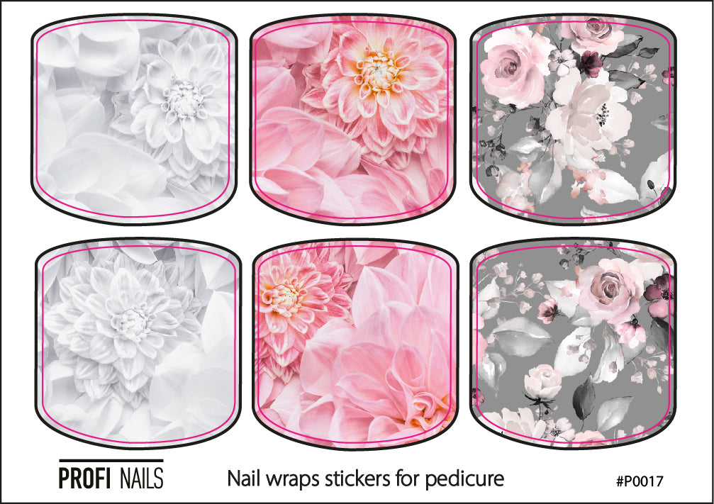 Nail Wraps Podo Mini #0017