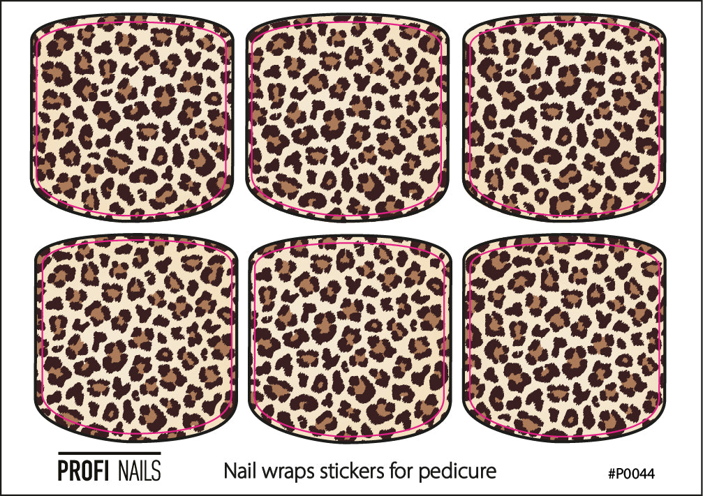 Nail Wraps Podo Mini #0044