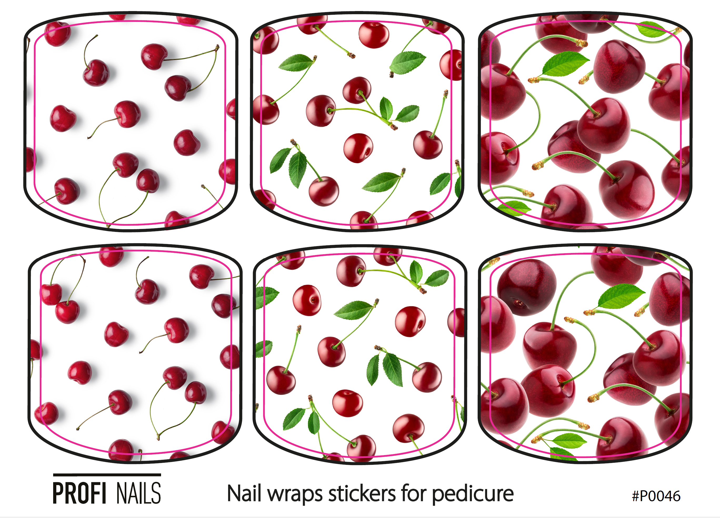 Nail Wraps Podo Mini #0046