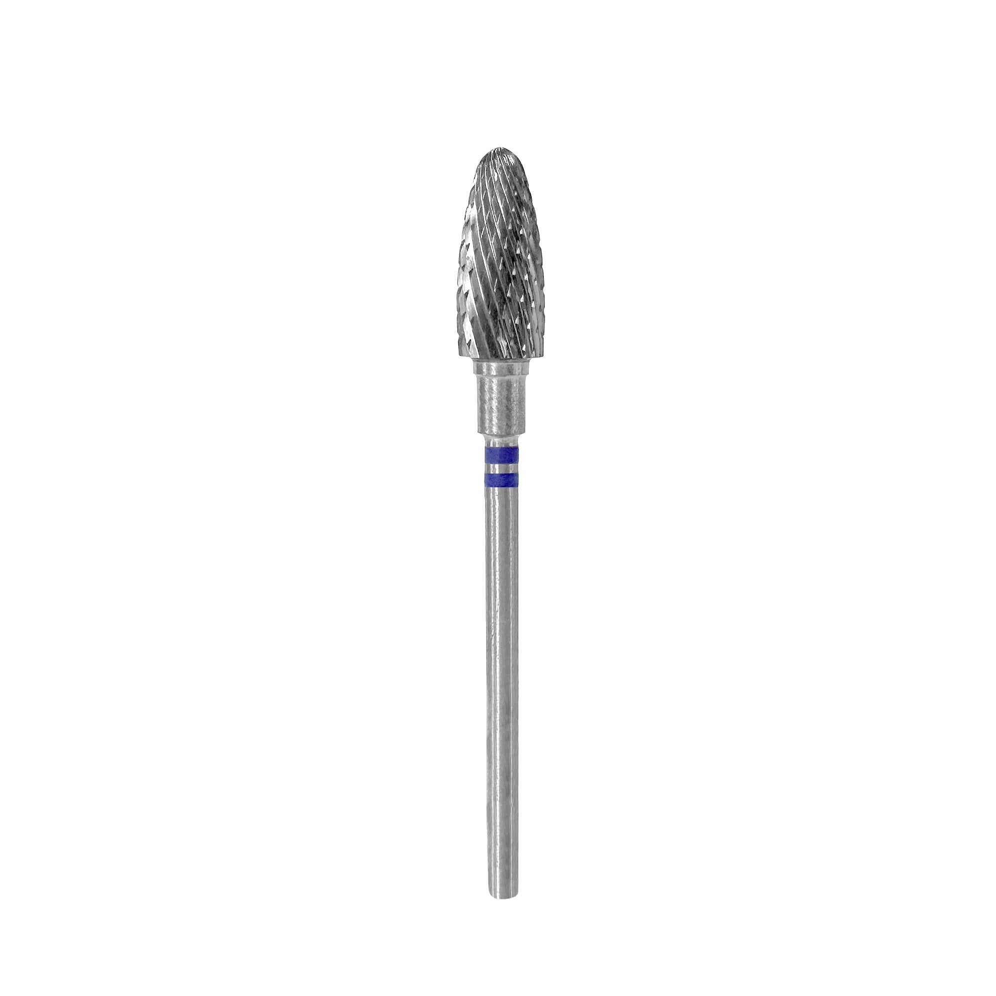 Carbide Nail Drill Bit For Left-Handed Users, "Corn", Blue, 6 mm/14 mm