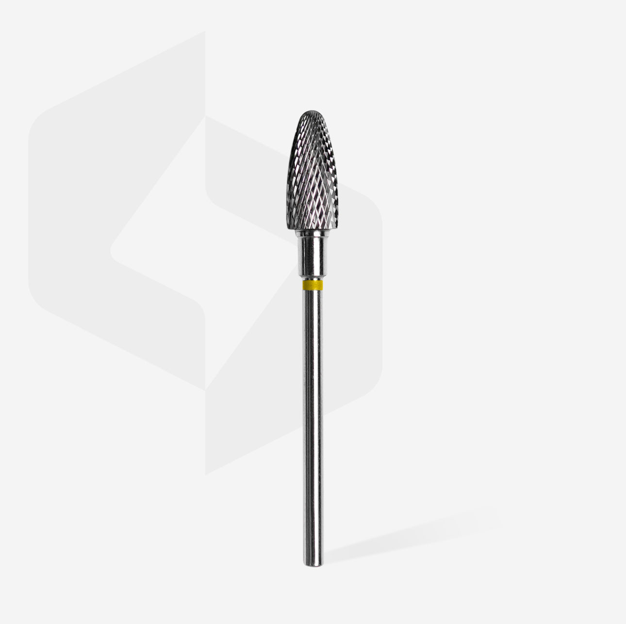 Carbide nail drill bit, “corn” yellow, head diameter 6 mm / working part 14 mm