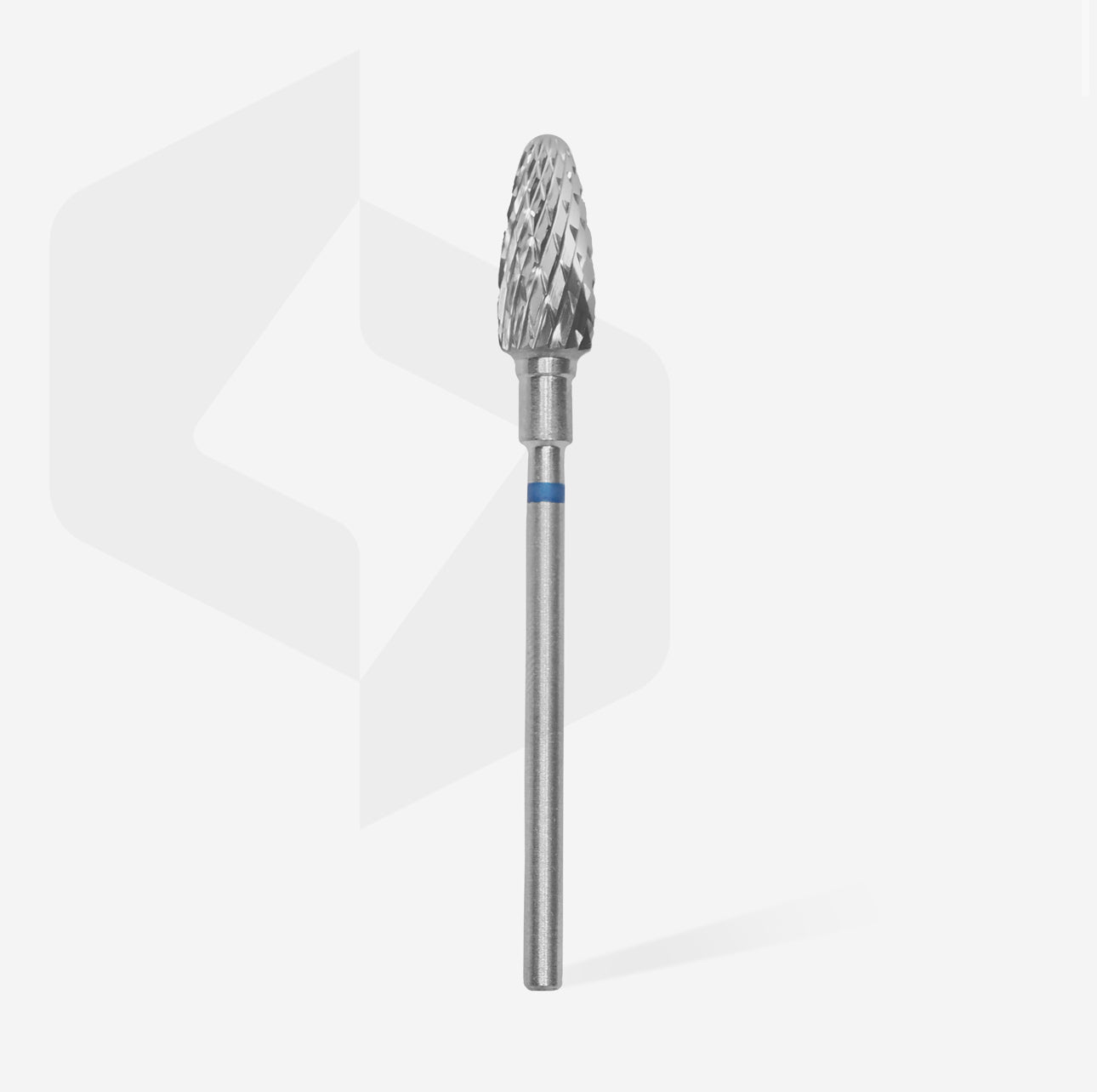 Carbide nail drill bit, “corn”, blue, head diameter 6 mm/ working part 14 mm