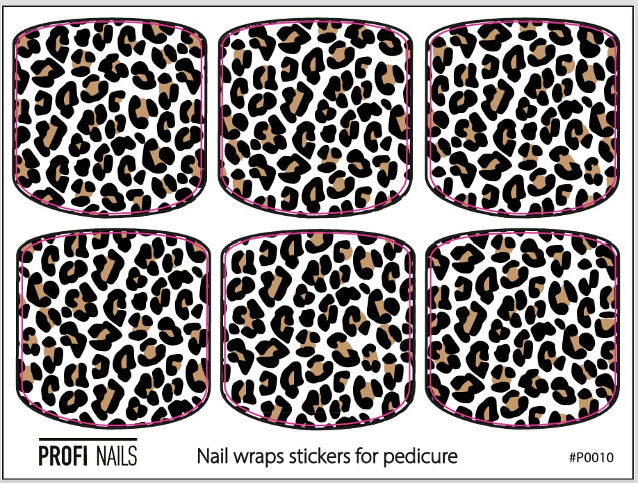 Nail Wraps Podo Mini #0010