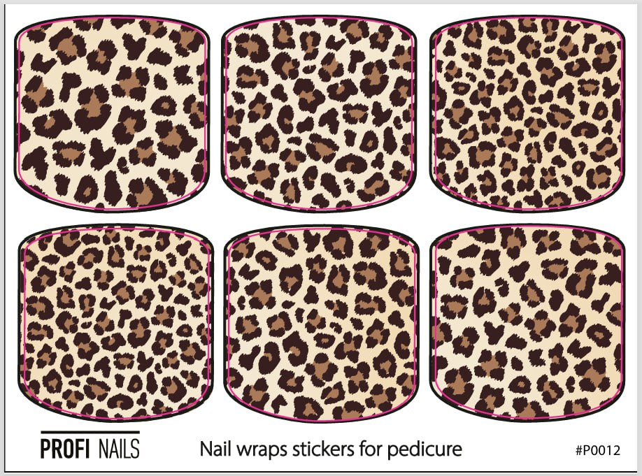 Nail Wraps Podo Mini #0012