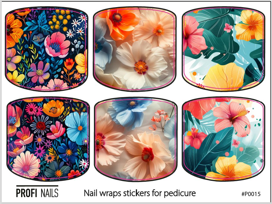 Nail Wraps Podo Mini #0015