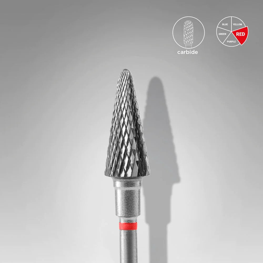 Carbide Nail Drill Bit Red Cone 6 mm / 14 mm