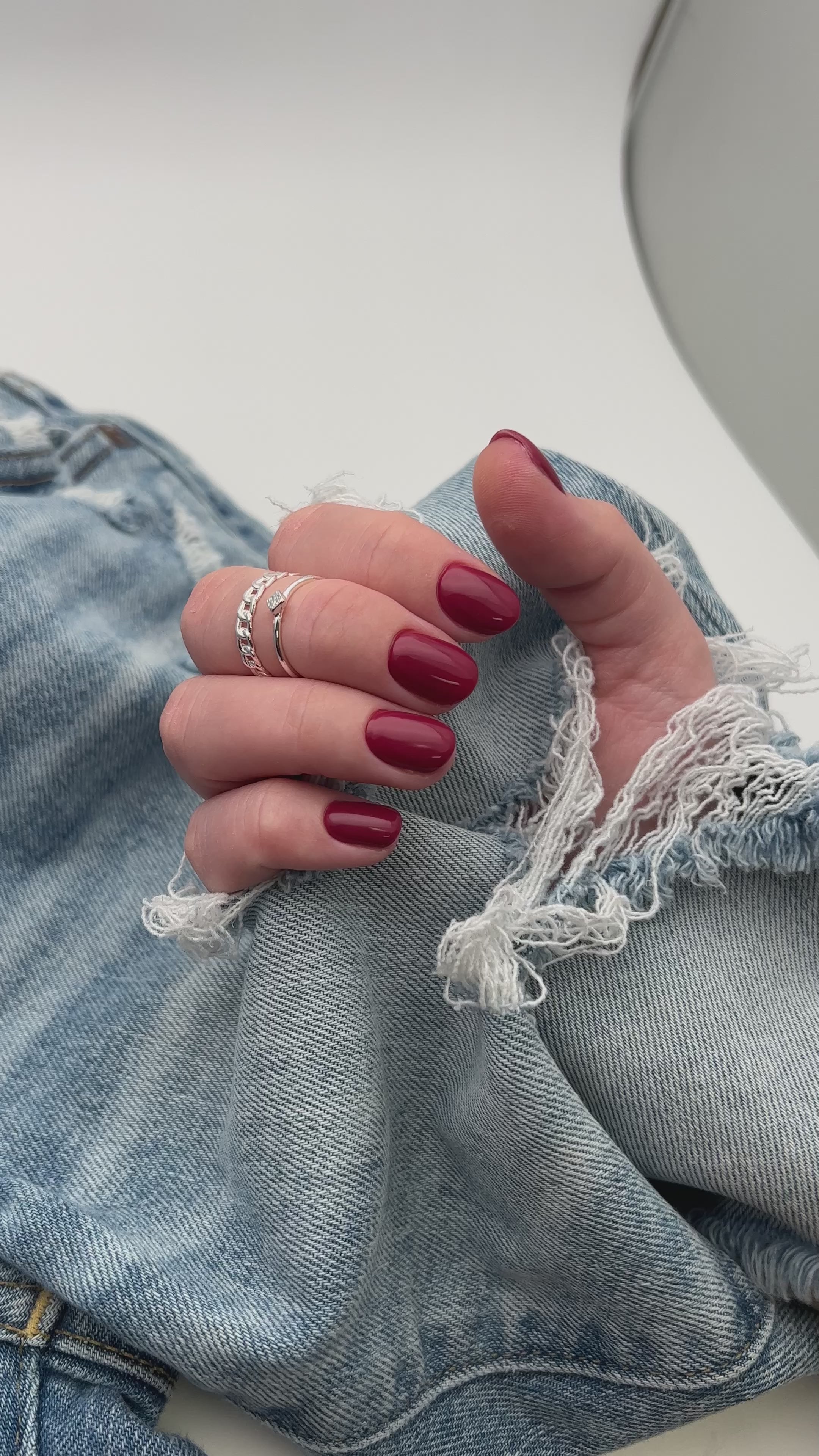 Load video: Gel Polish - Mesa Red