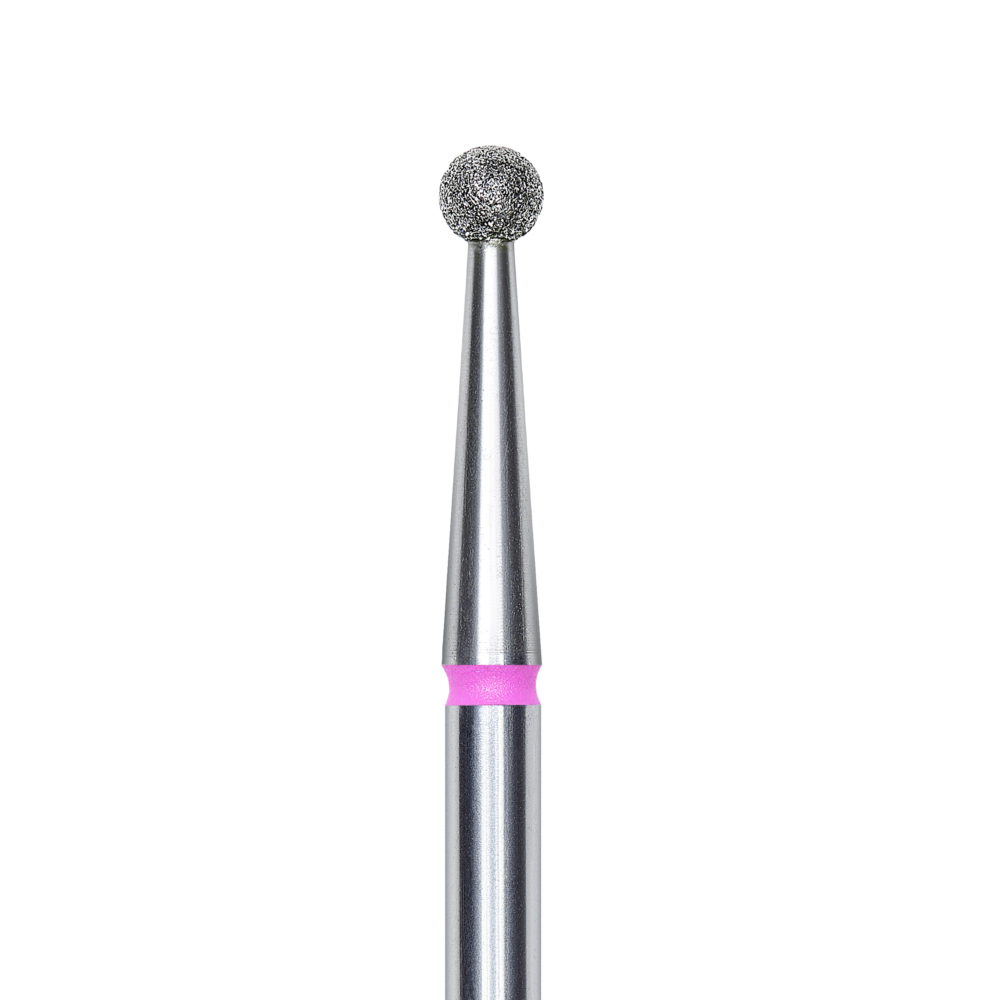 Diamond Nail Bit Ball, Red 2.5 mm